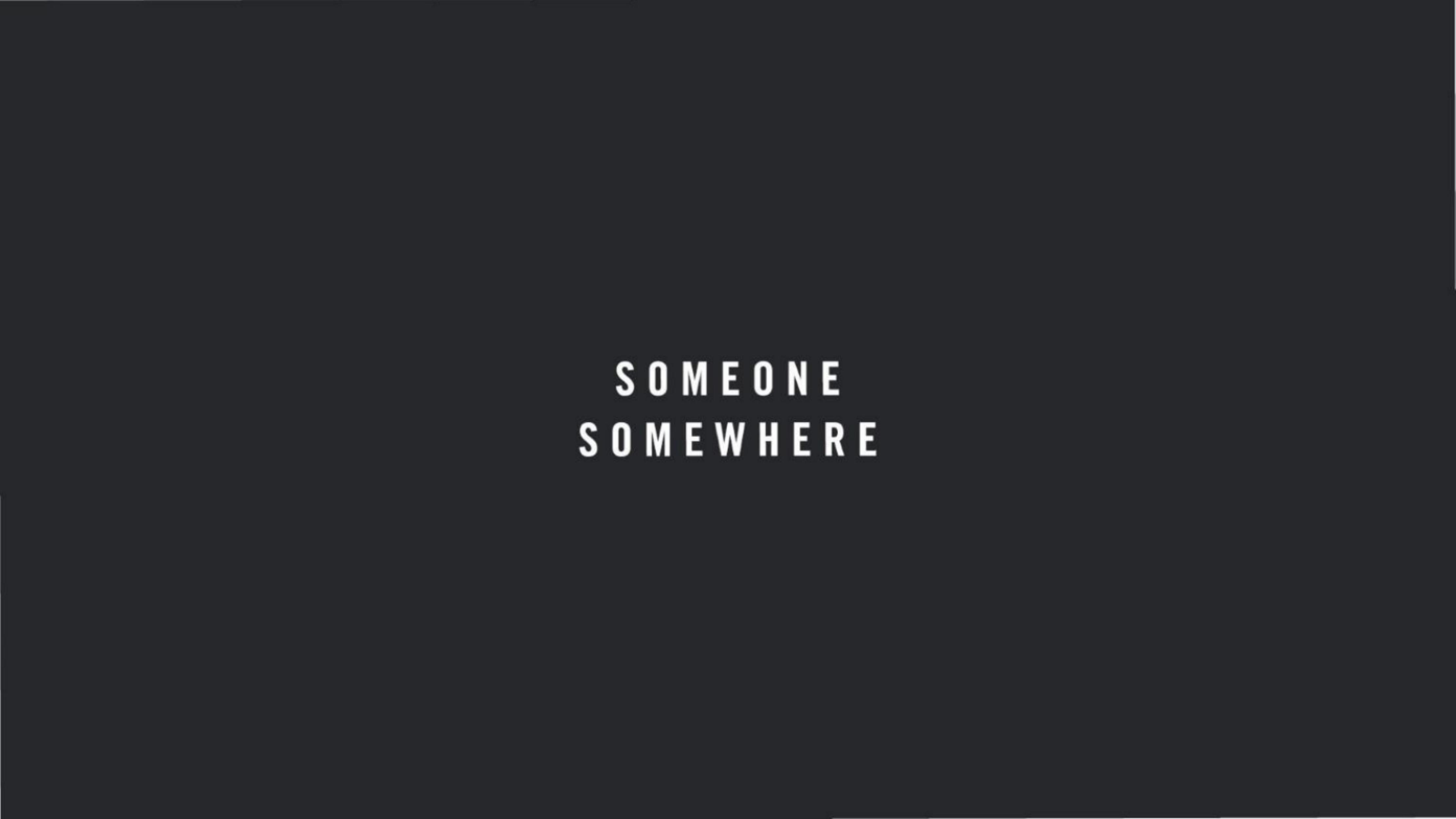 Someone Somewhere pitch deck cover