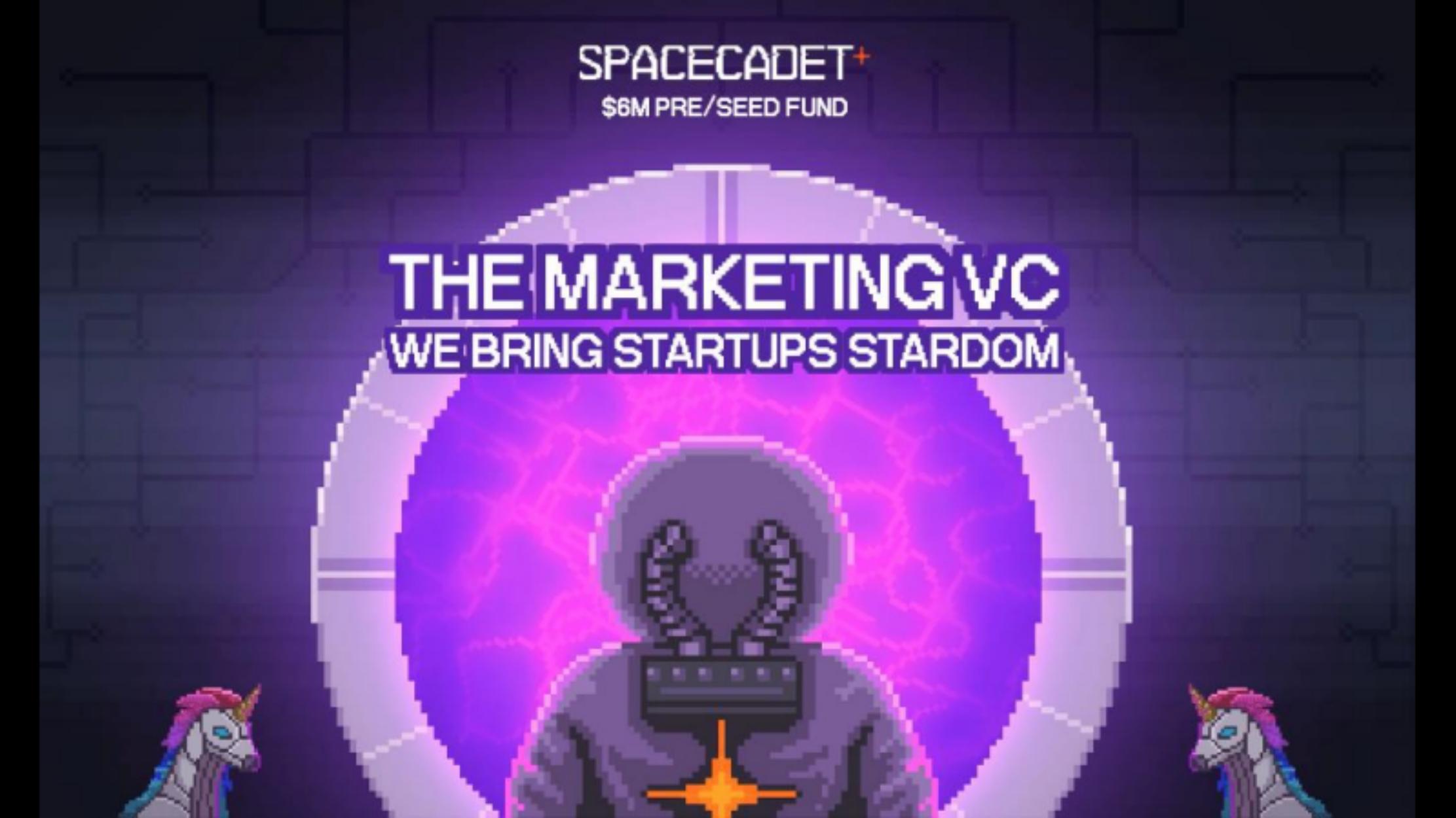 Spacecadet Ventures pitch deck cover