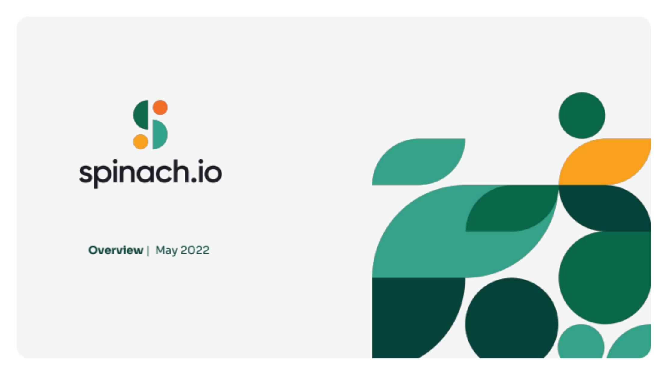 Spinach pitch deck cover