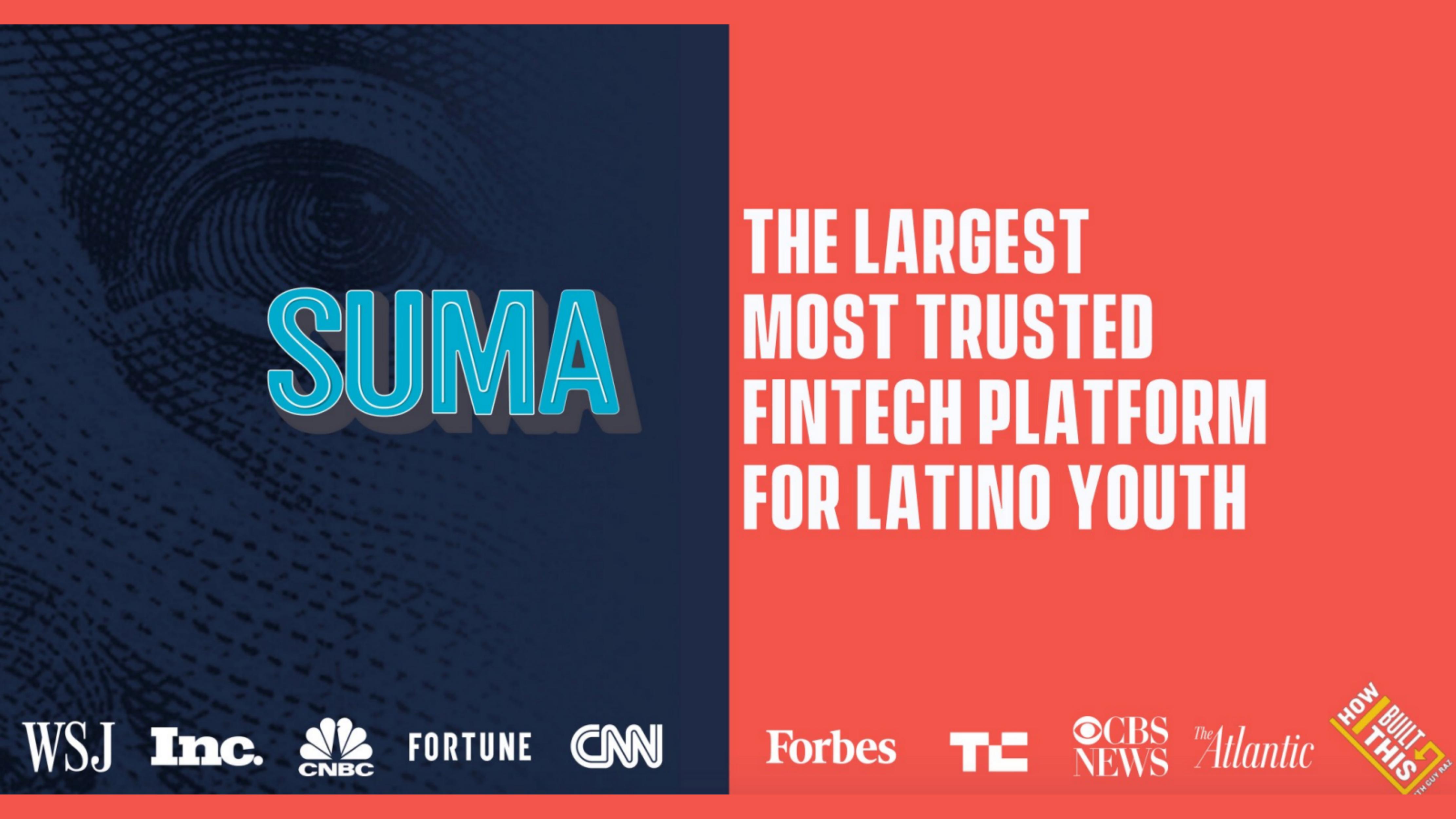 SUMA Wealth pitch deck cover