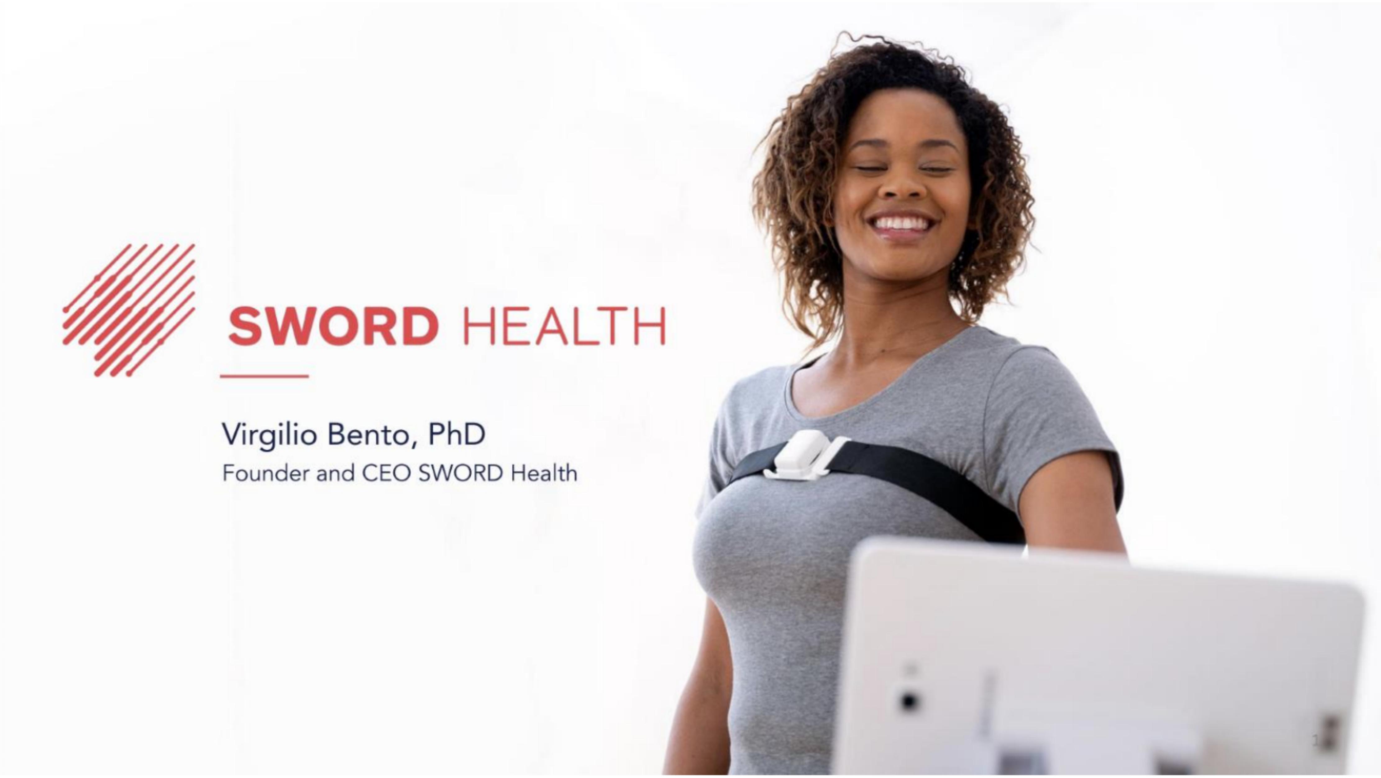 SWORD Health pitch deck cover