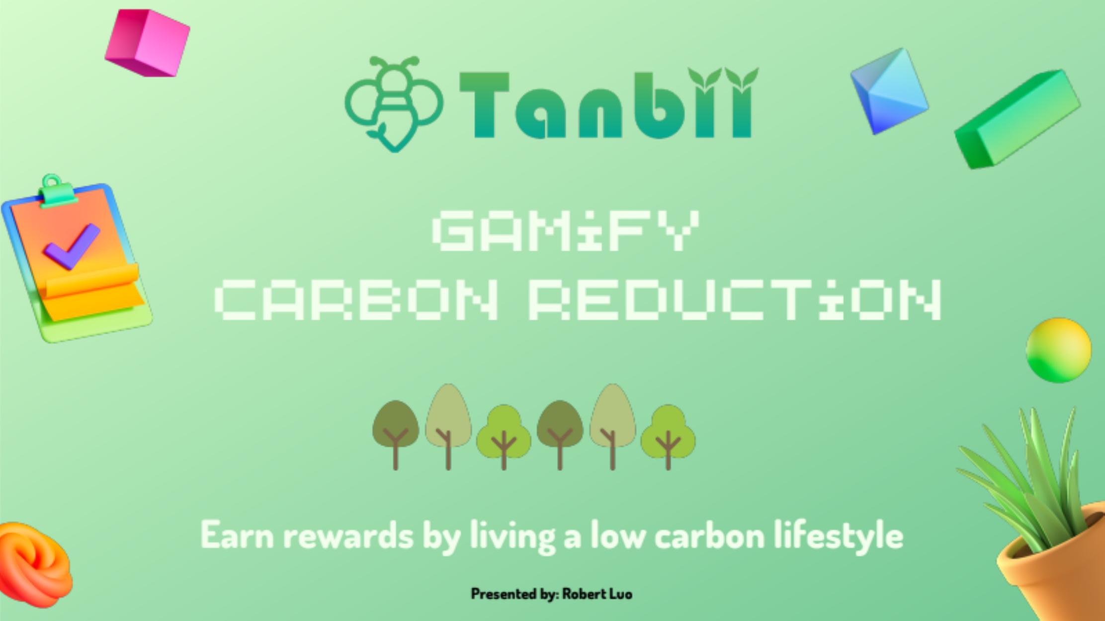 Tanbii pitch deck cover