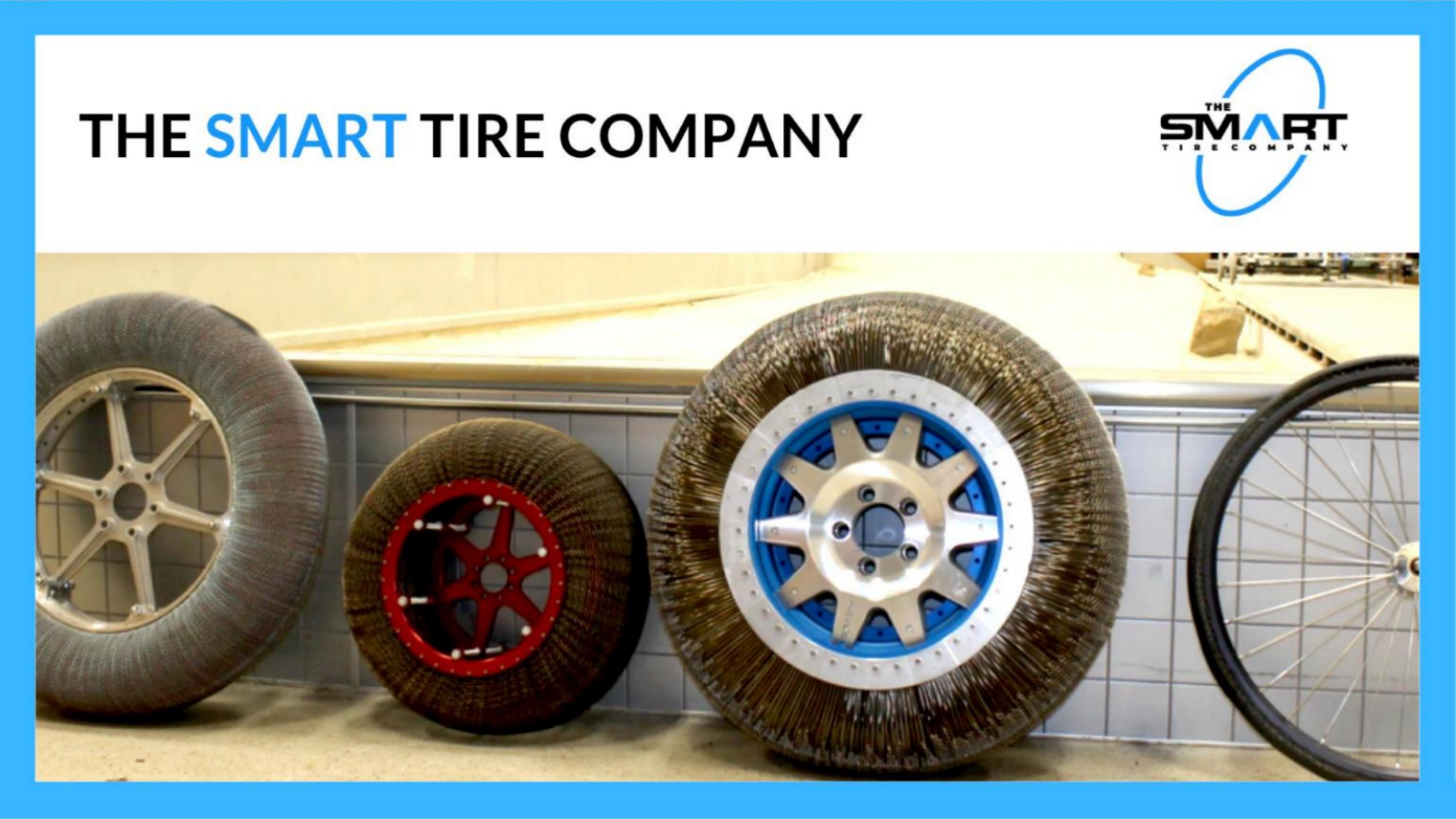 The Smart Tire Company pitch deck cover