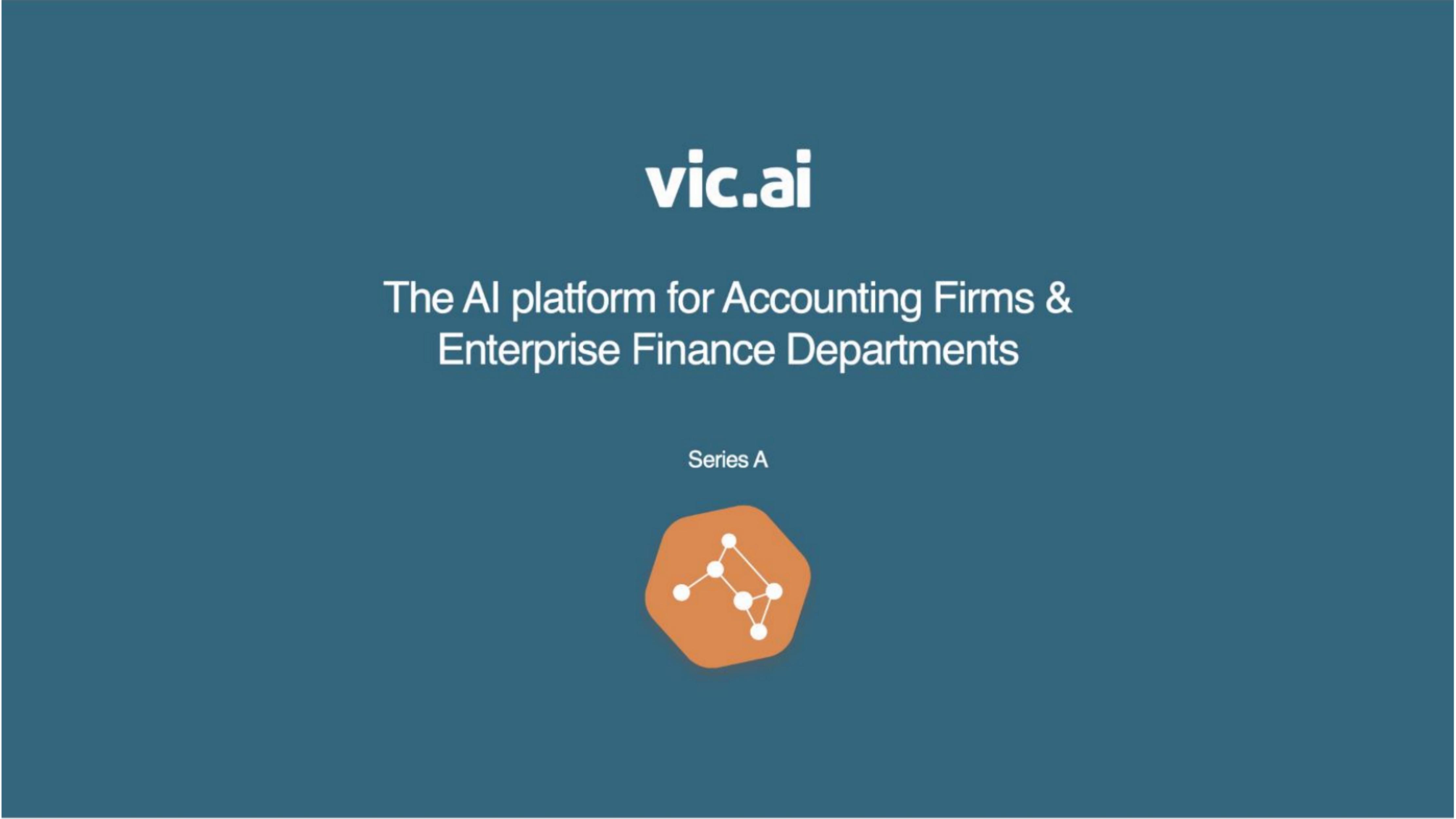 Vic.ai pitch deck cover