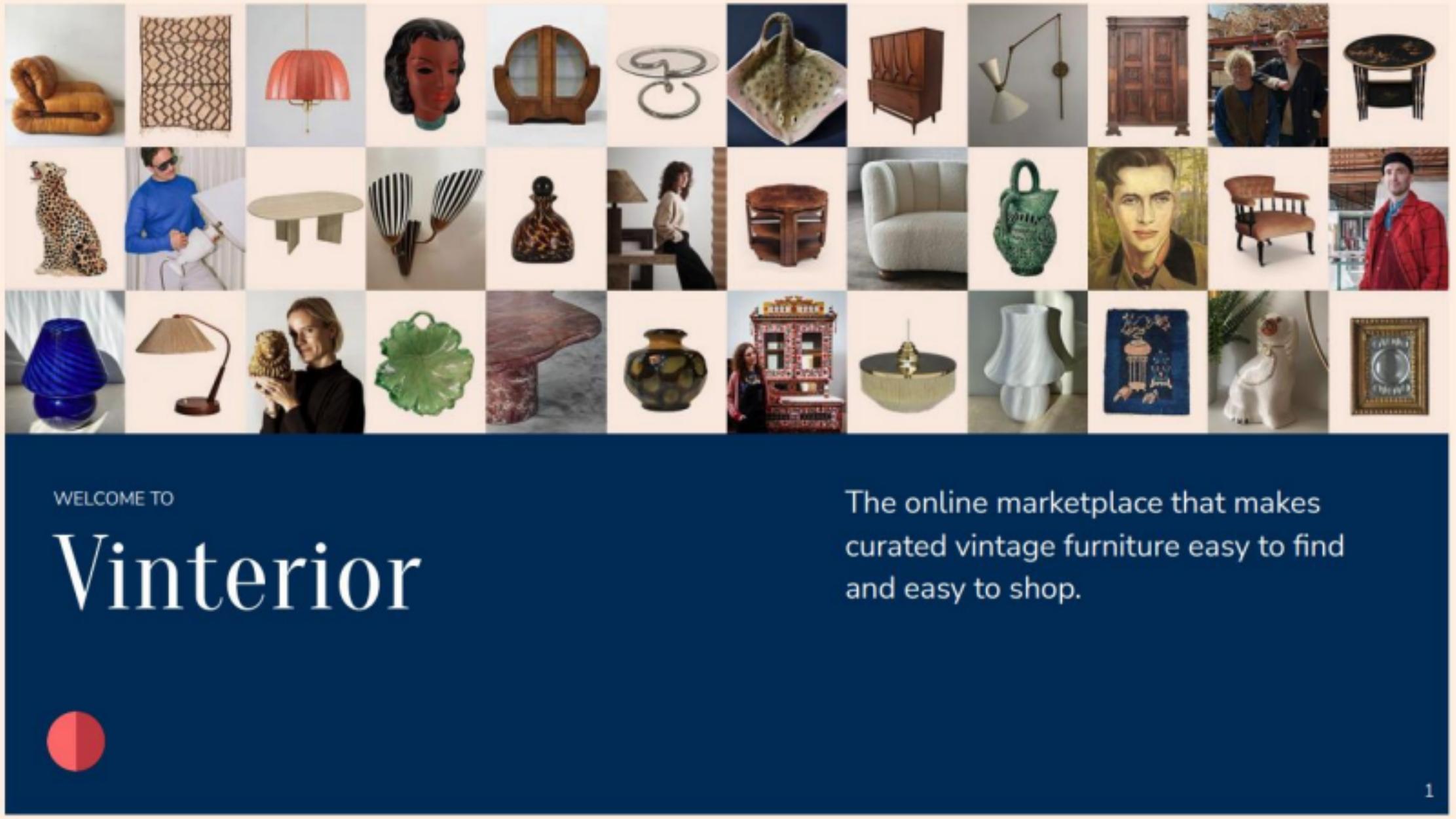 Vinterior pitch deck cover