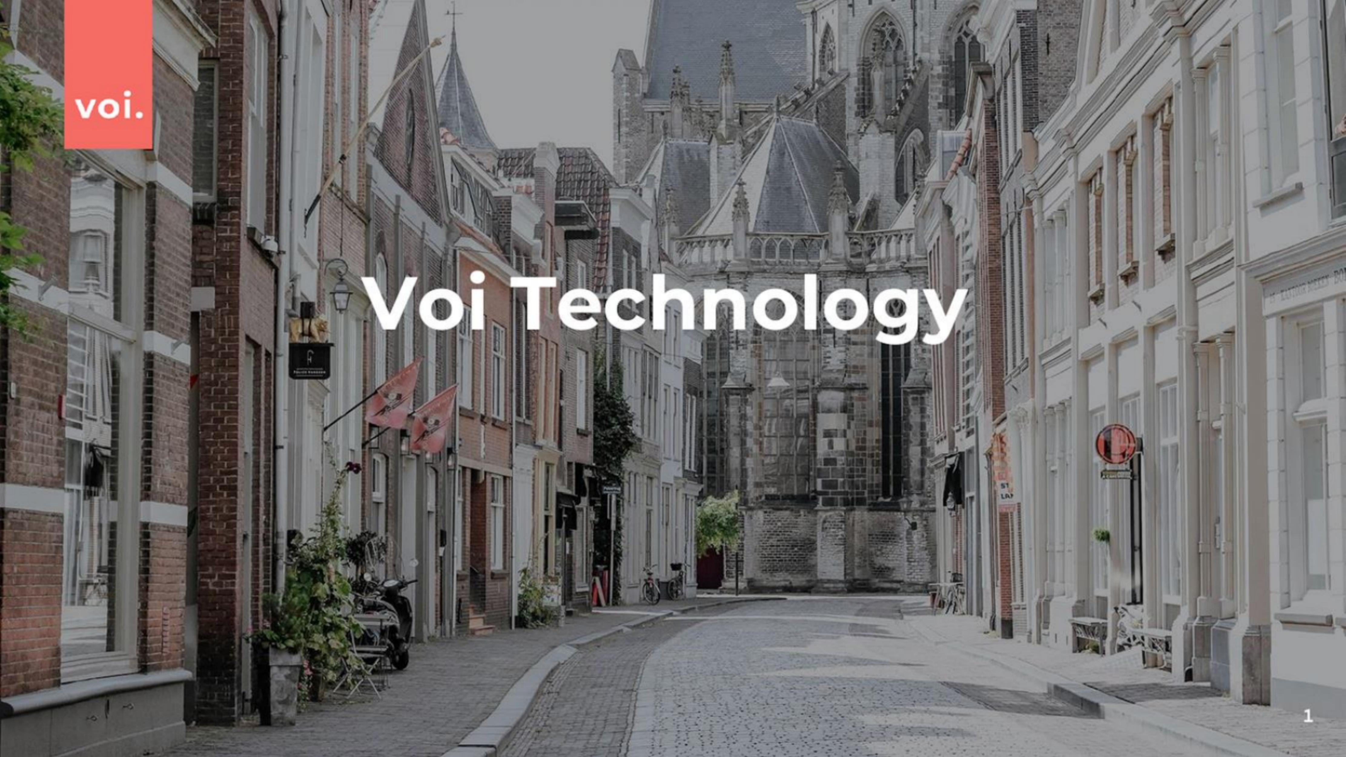 Voi pitch deck cover
