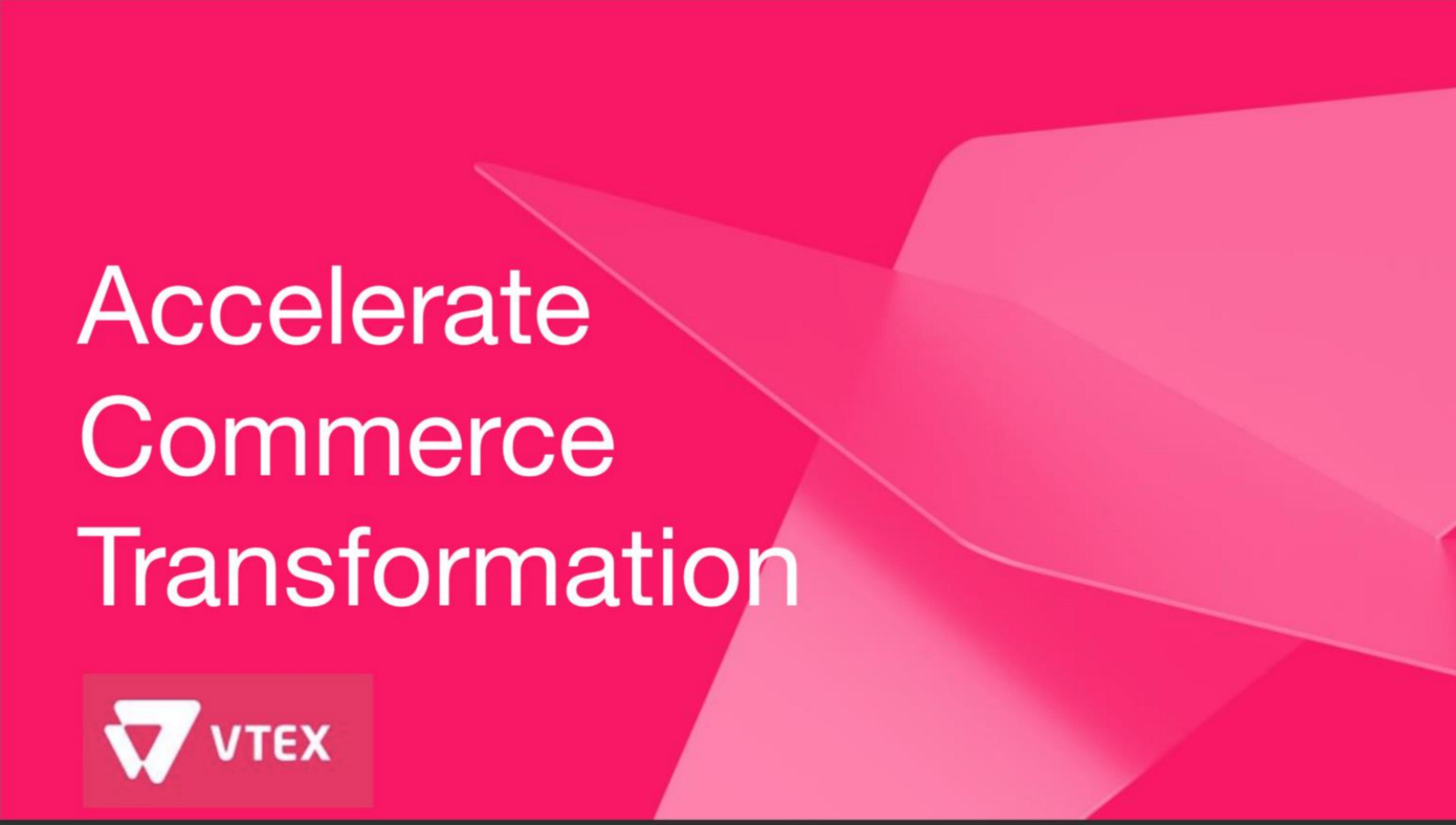 VTEX pitch deck cover
