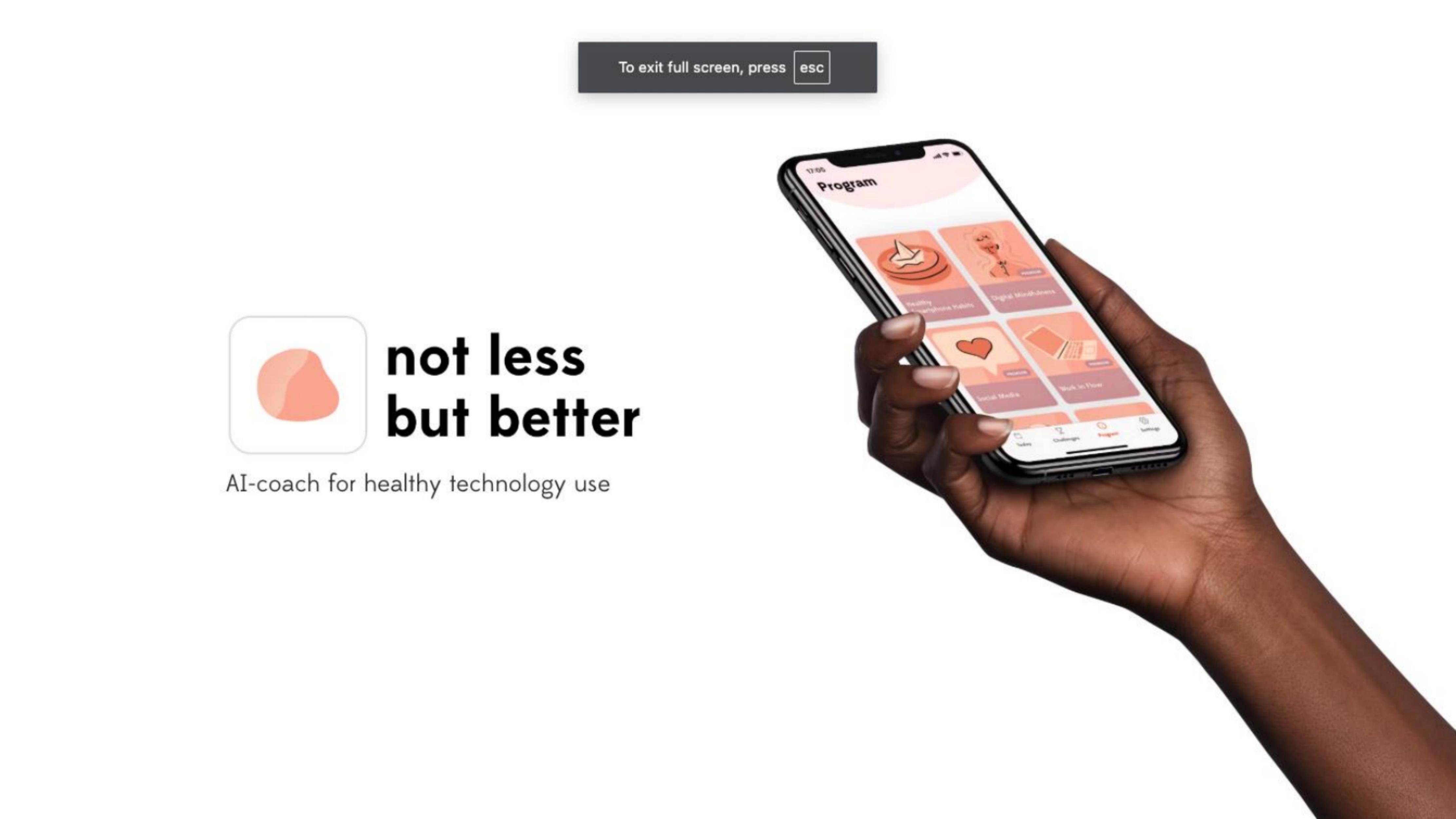 Wellspent pitch deck cover