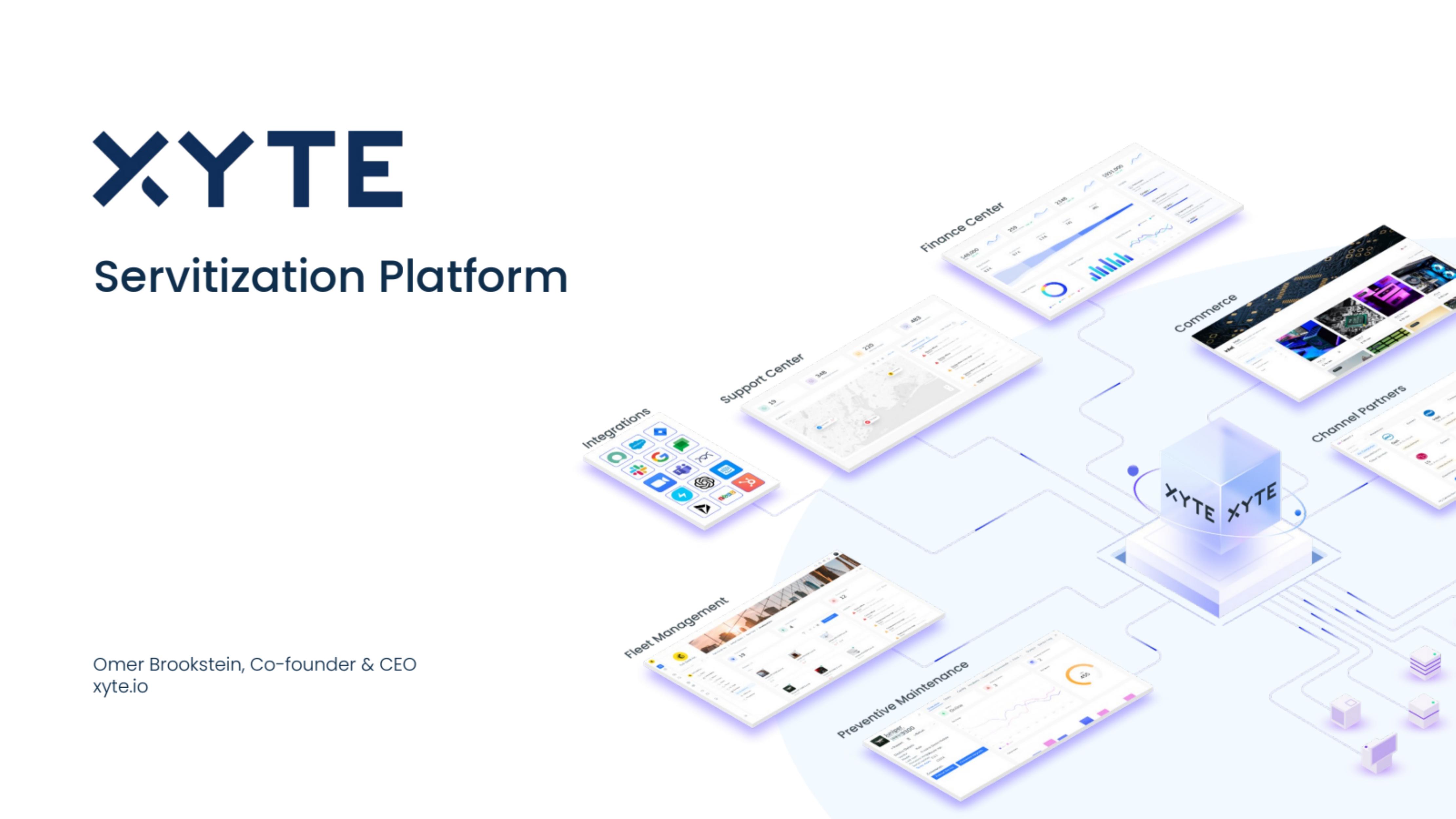 Xyte pitch deck cover