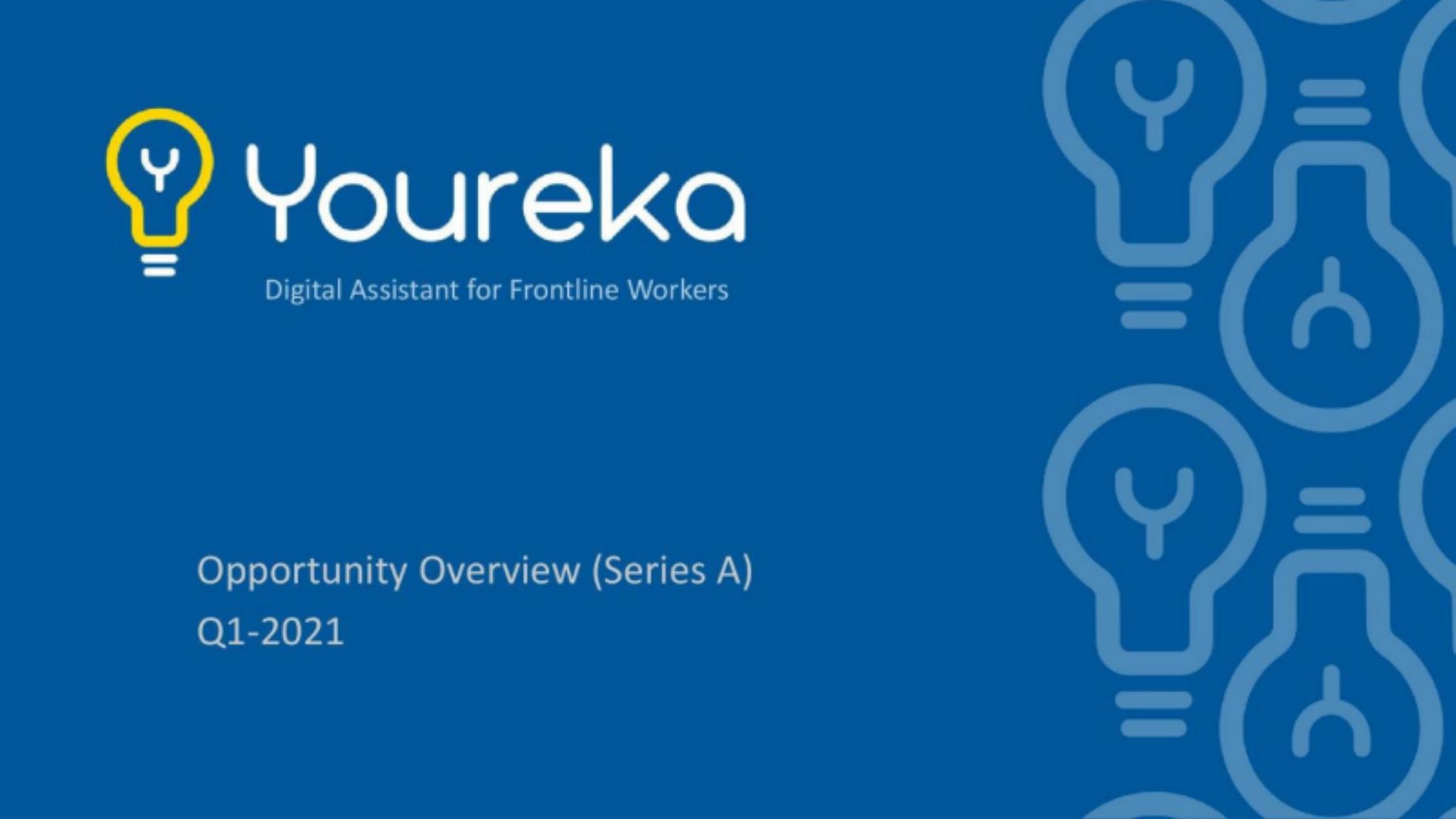 Youreka pitch deck cover