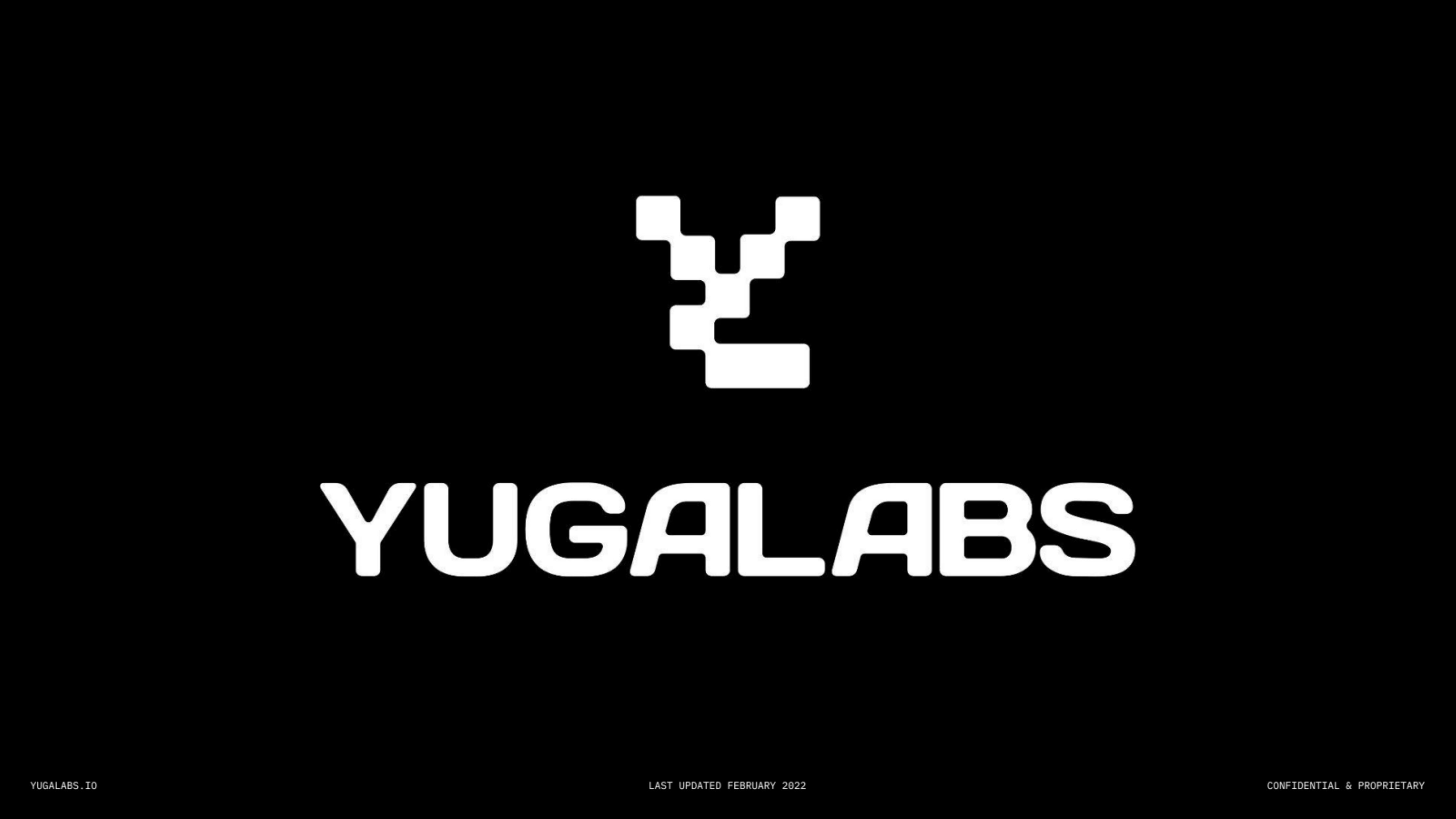 Yuga Labs pitch deck cover