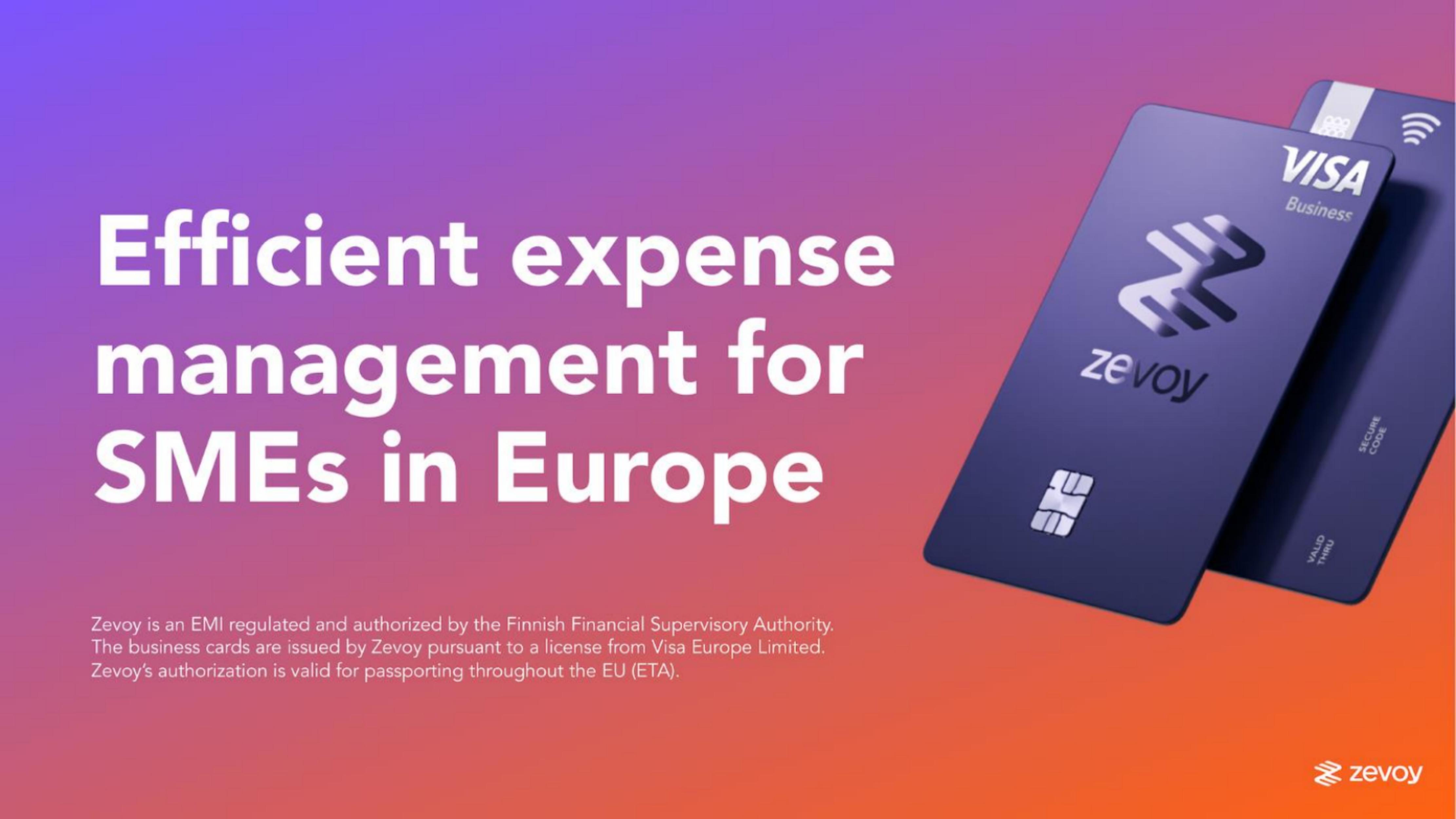 Zevoy pitch deck cover